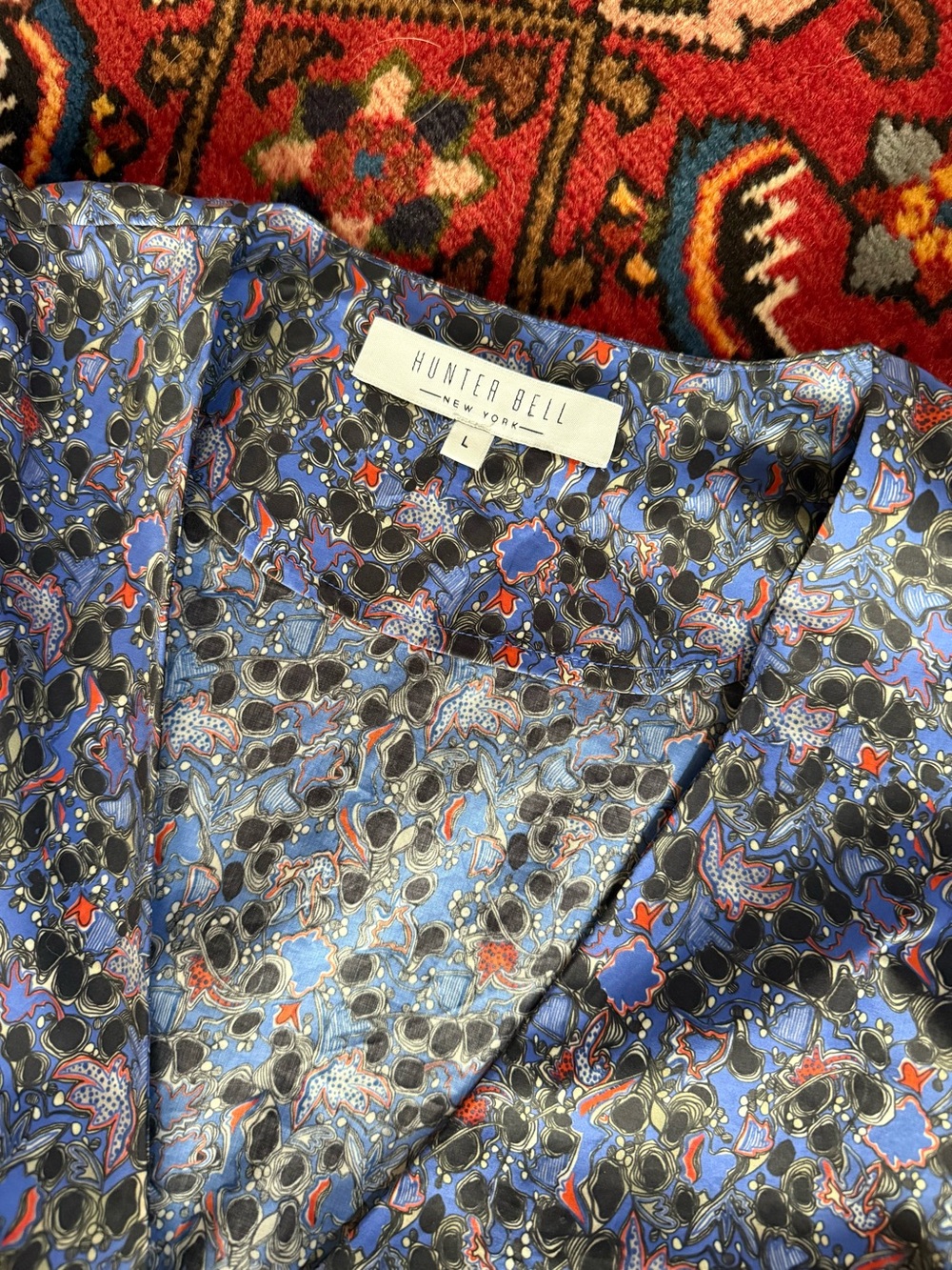 HUNTER BELL Hampton Dress - Geo Bloom